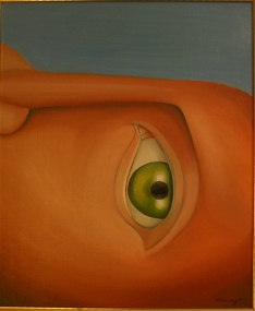 Meztelenül, 2011. vászon, olaj 50X60 cm