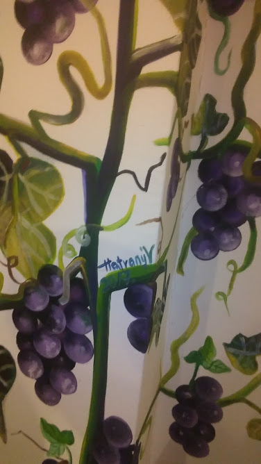 Az aláírásom a templom falán