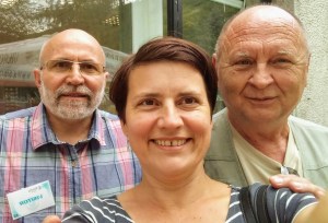 Kleitz Lajos festőművász, Kalavecz Lajos szobrász is meglátogatott a Hatvany Művésztelepen