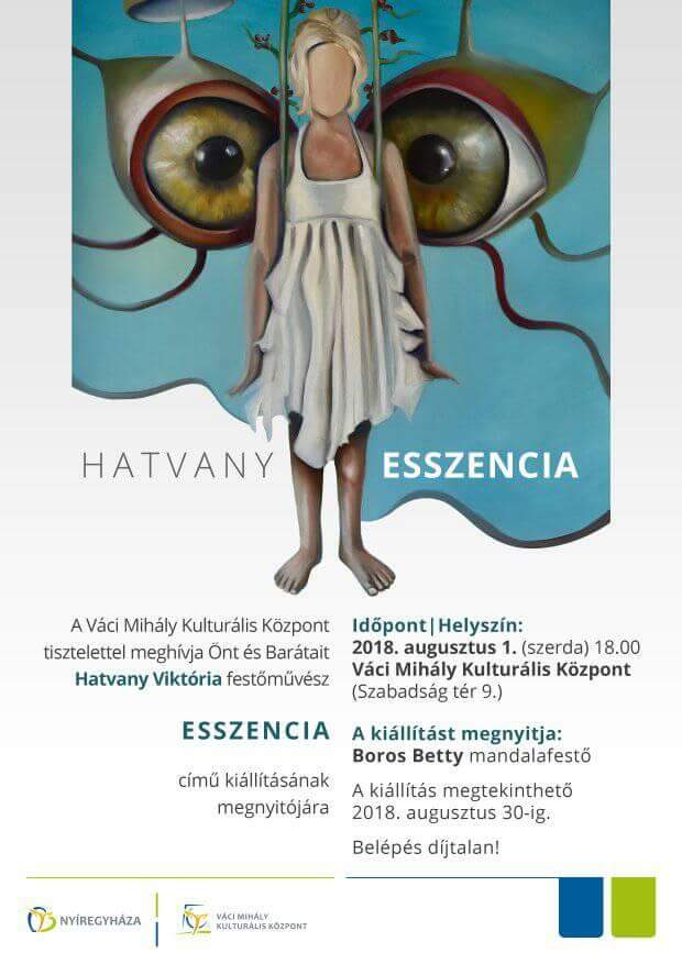 Hatvany solo exhibition in Nyíregyháza