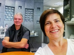 Jurcsák Lászlóval - A Hollóházi Porcelán Múzeumban 2018-ban