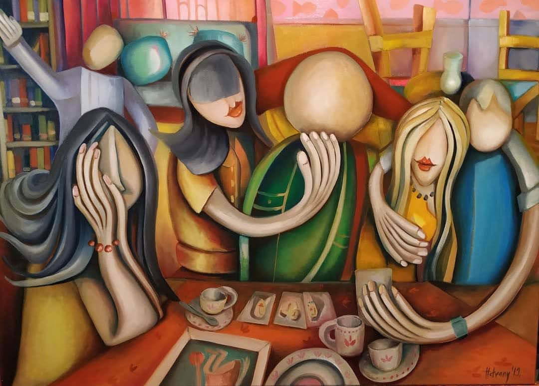 Azok a régi szép idők - 150 cm X 100 cm - Elkelt