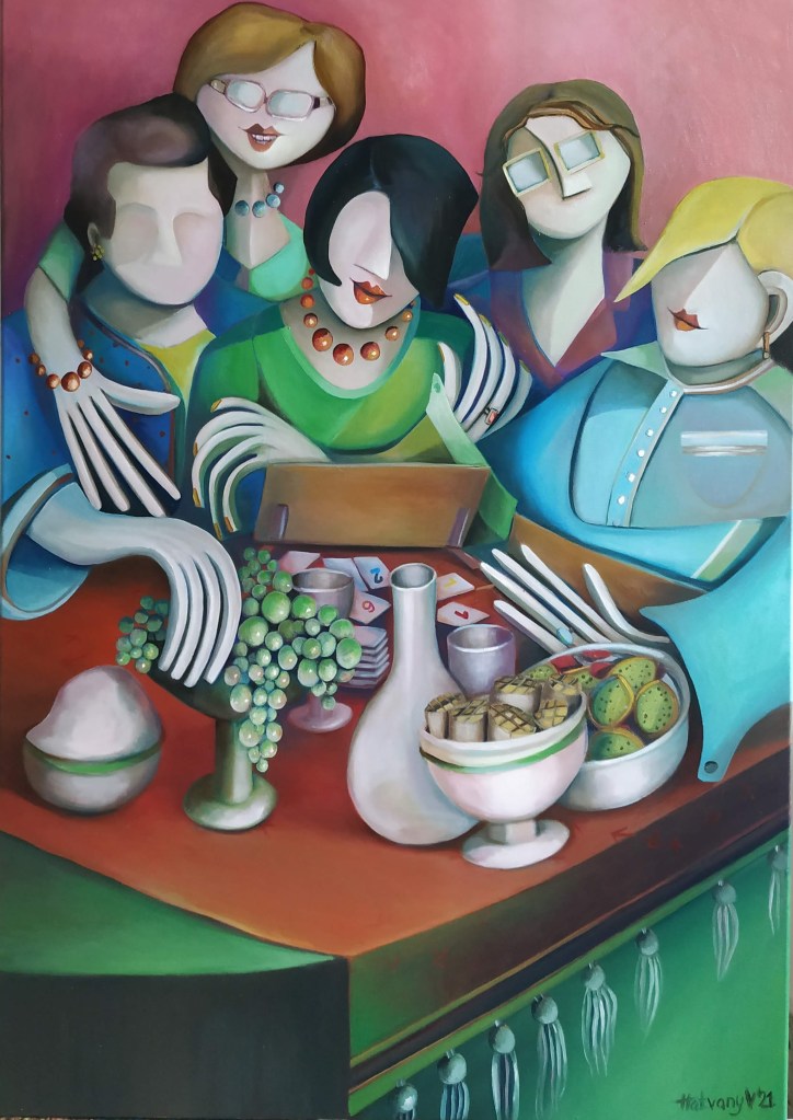 Römi - Rummy - 2021 - 100 cm X 70 cm, oil on canvas - SOLD/Eladva